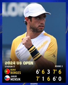 nuno borges us open 2024 3r